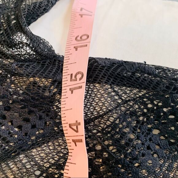 NEW MAJE Lace-panel straight-leg crepe jumpsuit 34 - Picture 12 of 13